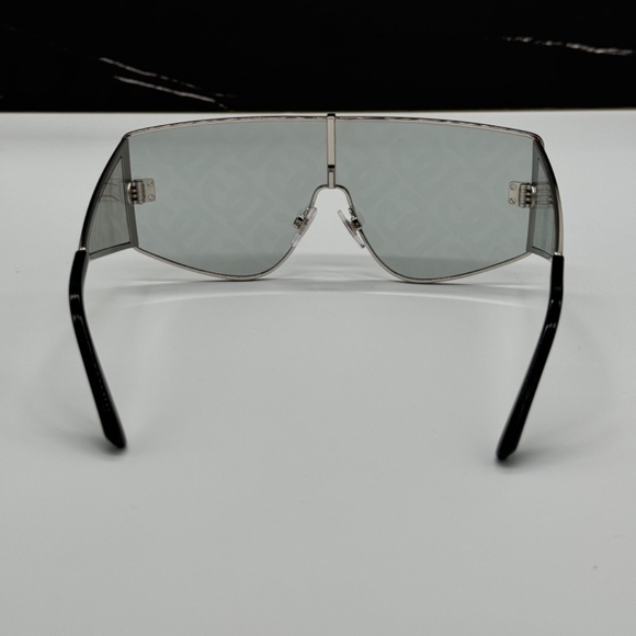 NEW DG2305 05/AL DOLCE&GABBANA SUNGLASSES OVERSIZED SILVER UNISEX EYEWEAR - Picture 7 of 12